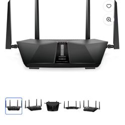 Netgear Nighthawk AX6 6-Stream AX4300 WiFi 6 Router (RAX45-100NAS)