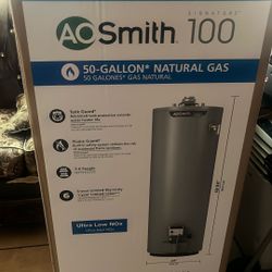 AO Smith Water Heater 50 Gallon Brand New $550