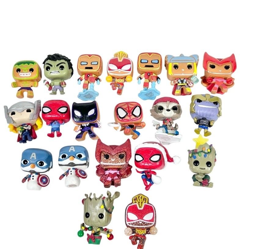 Funko Pocket Pop Marvel Holiday Lot of 20 Figures 2022 Advent Calendar