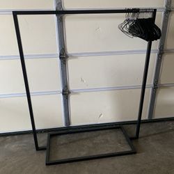 Garment Rack/ Powdered Coated Black