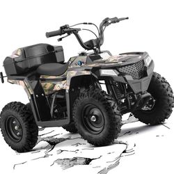 Brand New In Box Unopened   XW-A19 40CC 4-Stroke Kids Gas Powered ATV Quad for Kids, 165 lbs Max Kids Gas 4 Wheeler, 15.5 MPH Max with Parental Speed 