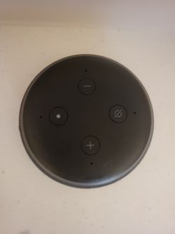 Amazon Bluetooth Wireless Echo Dot (3rd Generation), Charcoal