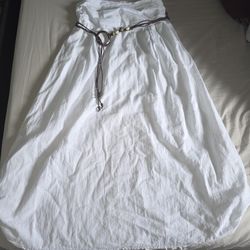Italian Imported Skirt White New