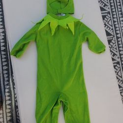 Kermit The Frog  Boys 2t - 3t Halloween Costume
