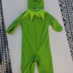 Kermit The Frog  Boys 2t - 3t Halloween Costume