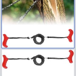 Pocket Chain Saw Hand Chainsaw Gear Folding Survival Chain Saw Strong Sharp Teeth for Camping