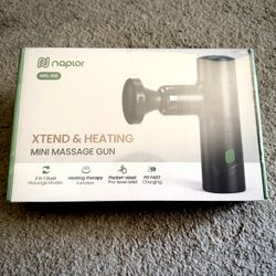 2-in-1 Deep Tissue Massage Gun with Heat