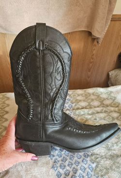 Laredo mens leather cowboy boots