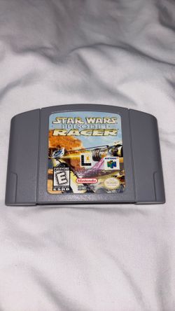 Nintendo 64 Star Wars Episode 1 Racer Game