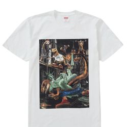 New Supreme T-Rex T-Shirt XXL White