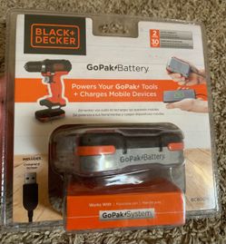 Go Pak Battery Black+Decker
