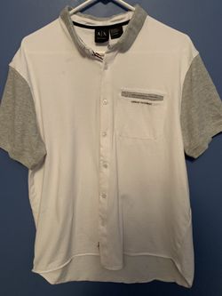 Armani Exchange short sleeve button up