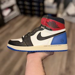 Union LA x Fragment x Jordan 1 Retro  High OG “Varsity Red Sport Royal” Size 8.5 IN HAND BRAND NEW
