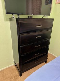 Dark Cherry Dresser