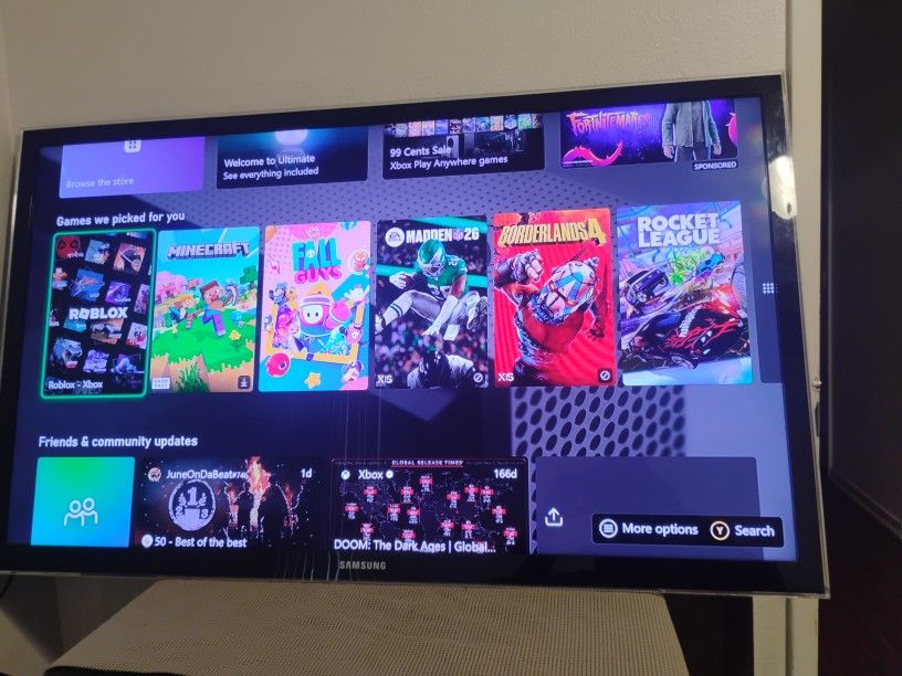 Samsung 55 Inch Crystal UHD 