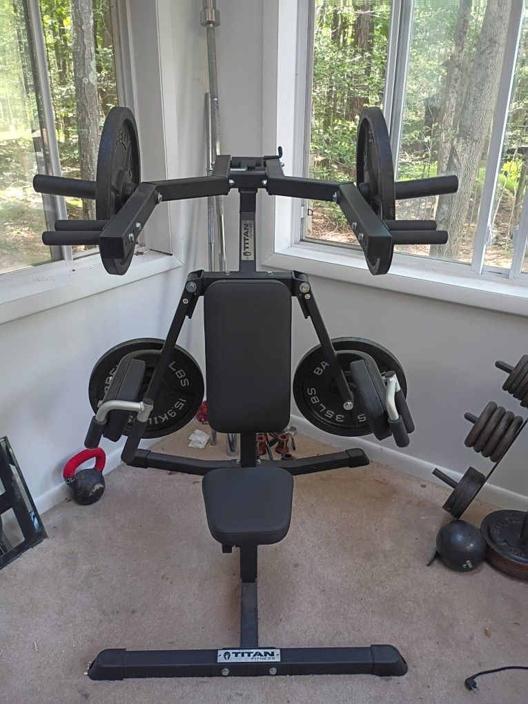 Titan Shoulder Press and Deltoid Raise