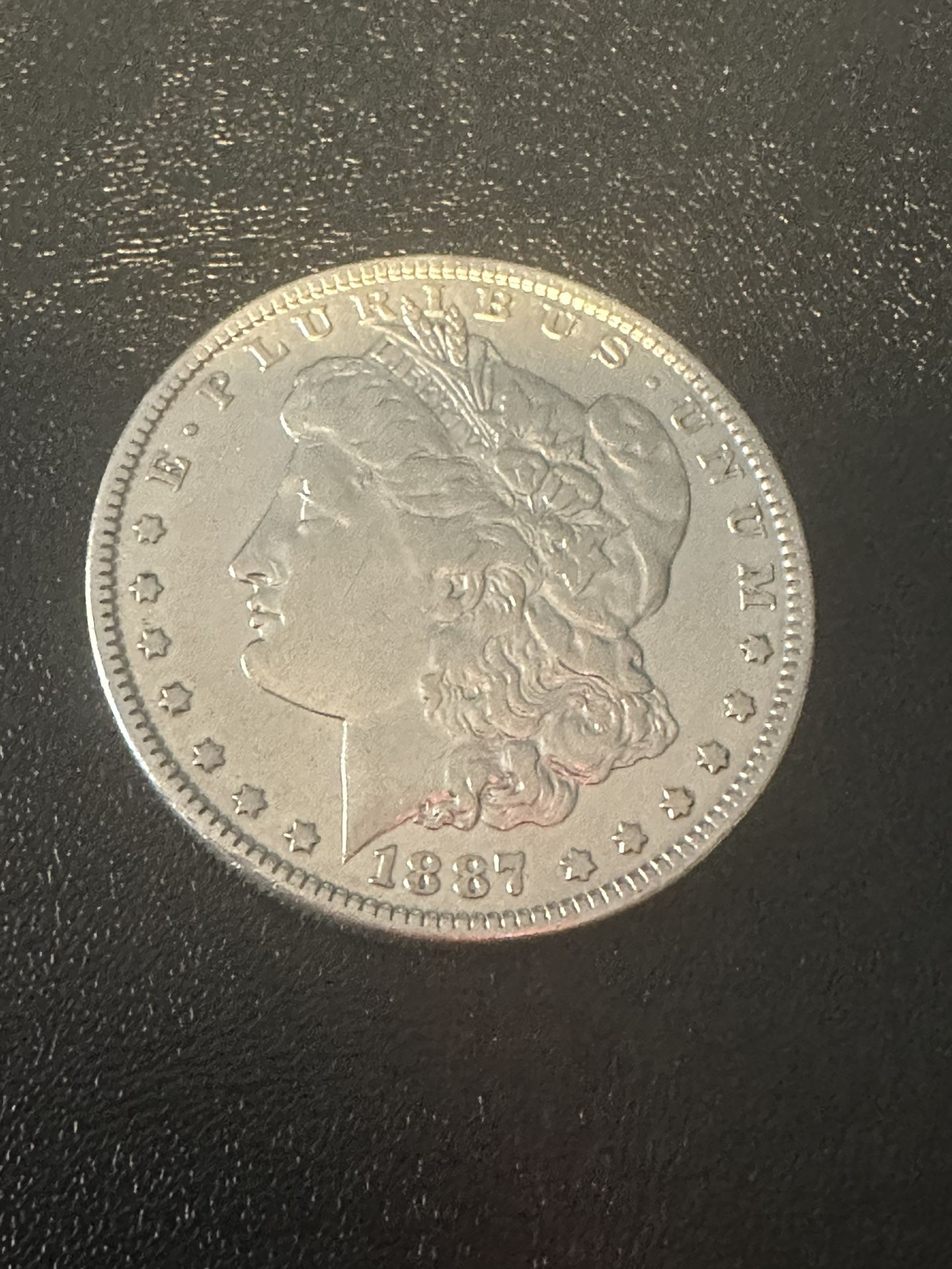 1887 Morgan Silver Dollar 