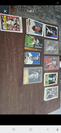 Barry Bonds Baseball Card Lot