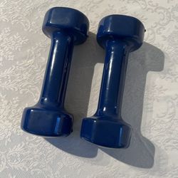 DUMBBELL 5 LBS EACH ~ BARELY USED ~ EXCELLENT CONDITION 