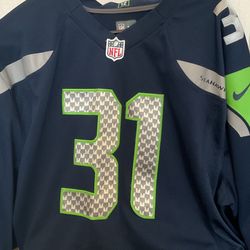 Cam Chancellor Seahawks Jersey Size XXXL