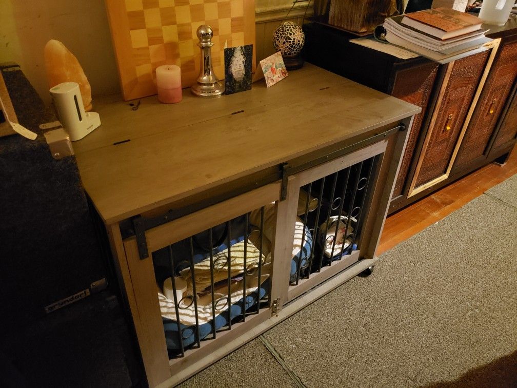 Table Dog Crate