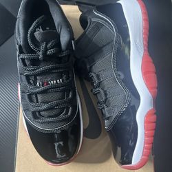 Jordan 11 Low Bred Size 6y New