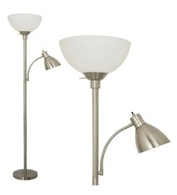 Floor Lamp With Side Reading Light