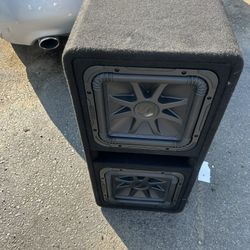 Kicker Subwoofer Dual 12s