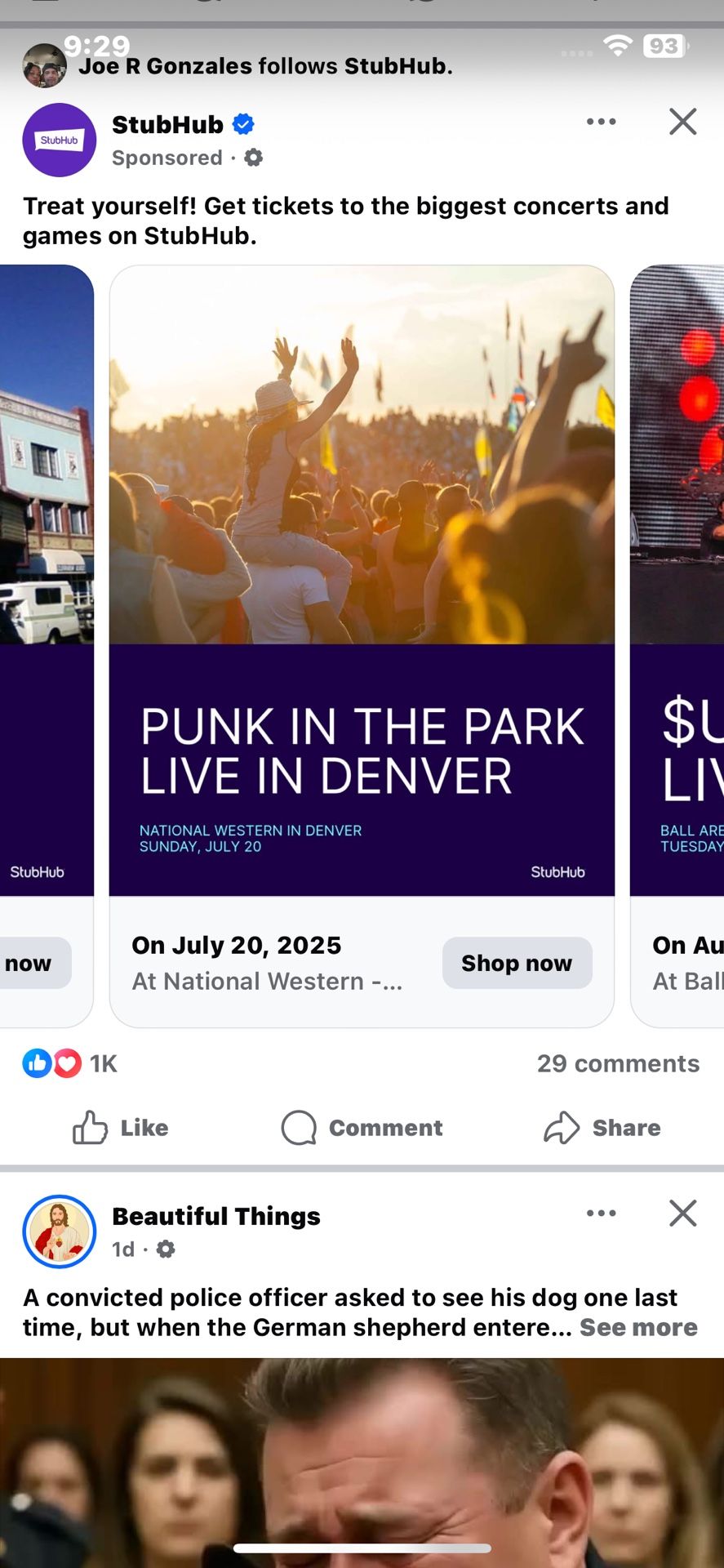 Punk In The Park Ticket For Today Saturday 