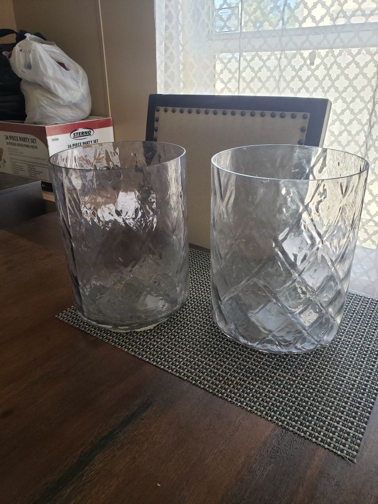 Glass vases