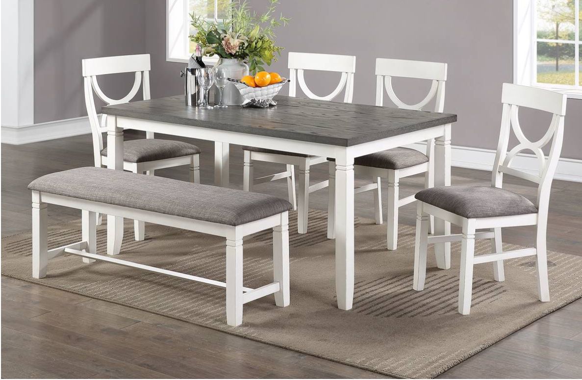 6 Pcs Dining Table Set.  Price Firm. 
