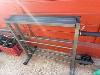Dumbbell weight rack