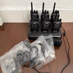 6Pack WALKIE TALKIE 