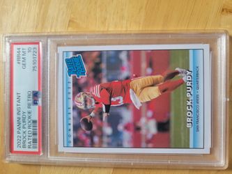 BROCK PURDY ROOKIE PSA 10 HE'S 3 AND 0