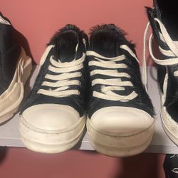 Rick Owens Pony Hair Ramones 