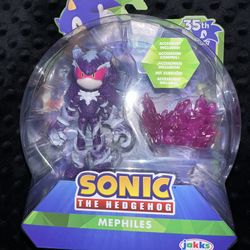 Jakks Pacific Sonic The Hedgehog 35th Anniversary Mephiles 4" Action Figure