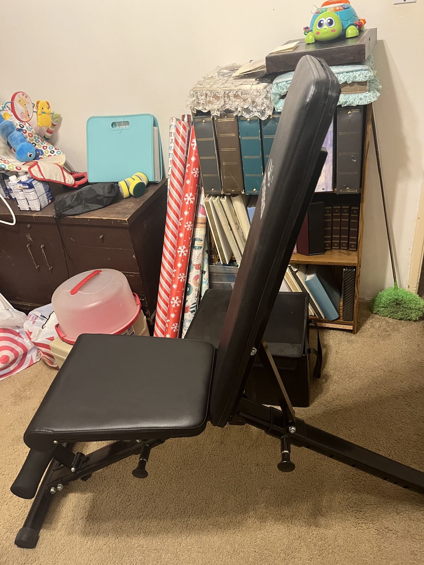 FLYBIRD Weight Bench, Adjustable Strength Training Bench