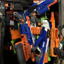 Nerf Gun Lot