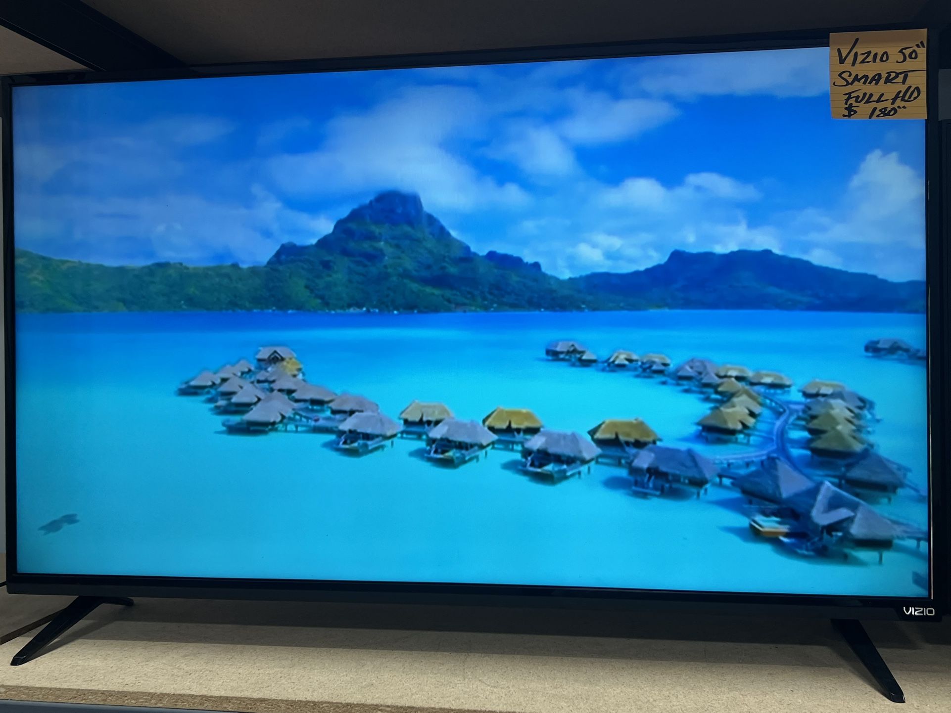 VIZIO 50” SMART TV LED 4K FULL HD GREAT PICTURE QUALITY GUARANTEED 💯📺💯📺