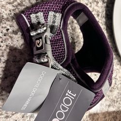 Dociote, Dog Harness, purple, small