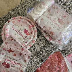 Our Little Sweetheart Is On The Way Party Kit