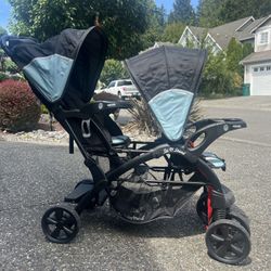 Sit N Stand Double Stroller