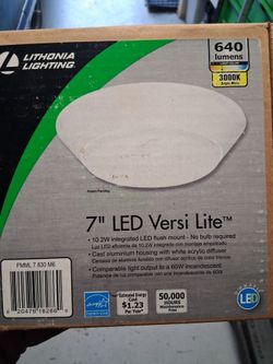 New LED light fixture
