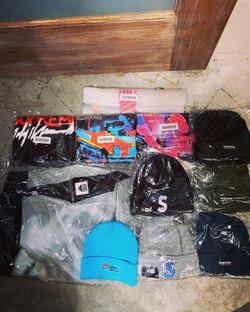 Supreme Yohji Yamamoto Parka, Tees, Beanies (All Medium)