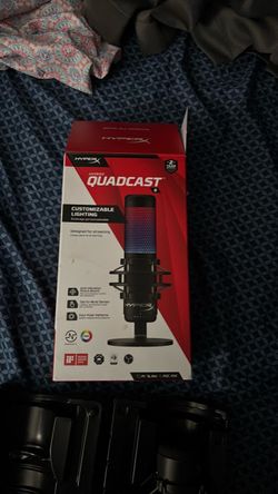 HyperX QuadCast S USB Microphone