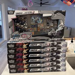 Pokémon Unova Heavy Hitters Scarlett & Violet- Black Bolt White Flare (Lot of 5)