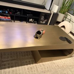 Brass Coffee Table 