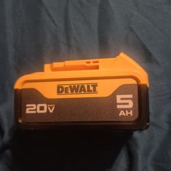 DeWalt 20maxV 5AH