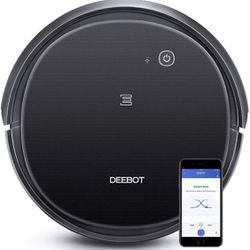 Ecovacs DEEBOT 500 Robot Vacuum Cleaner with Max Power Suction, Up to 110 min Runtime, Hard Floors & Carpets, Pet Hair, App Controls, Self-Charging, Q