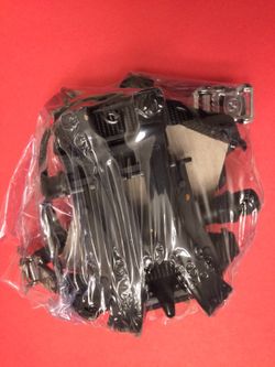 Adjustable strap toe clips bike pedals VP 796 M securi clip